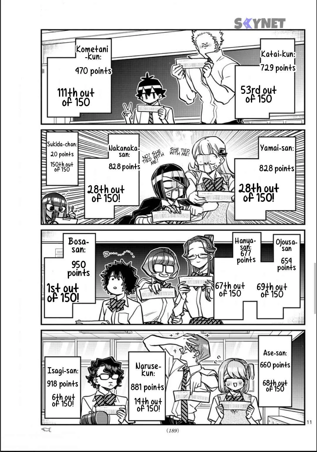 Komi-san wa Komyushou desu Chapter 376 page 3