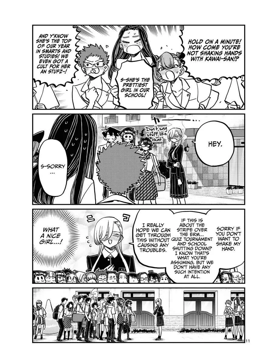 Komi-san wa Komyushou desu Chapter 377 page 11