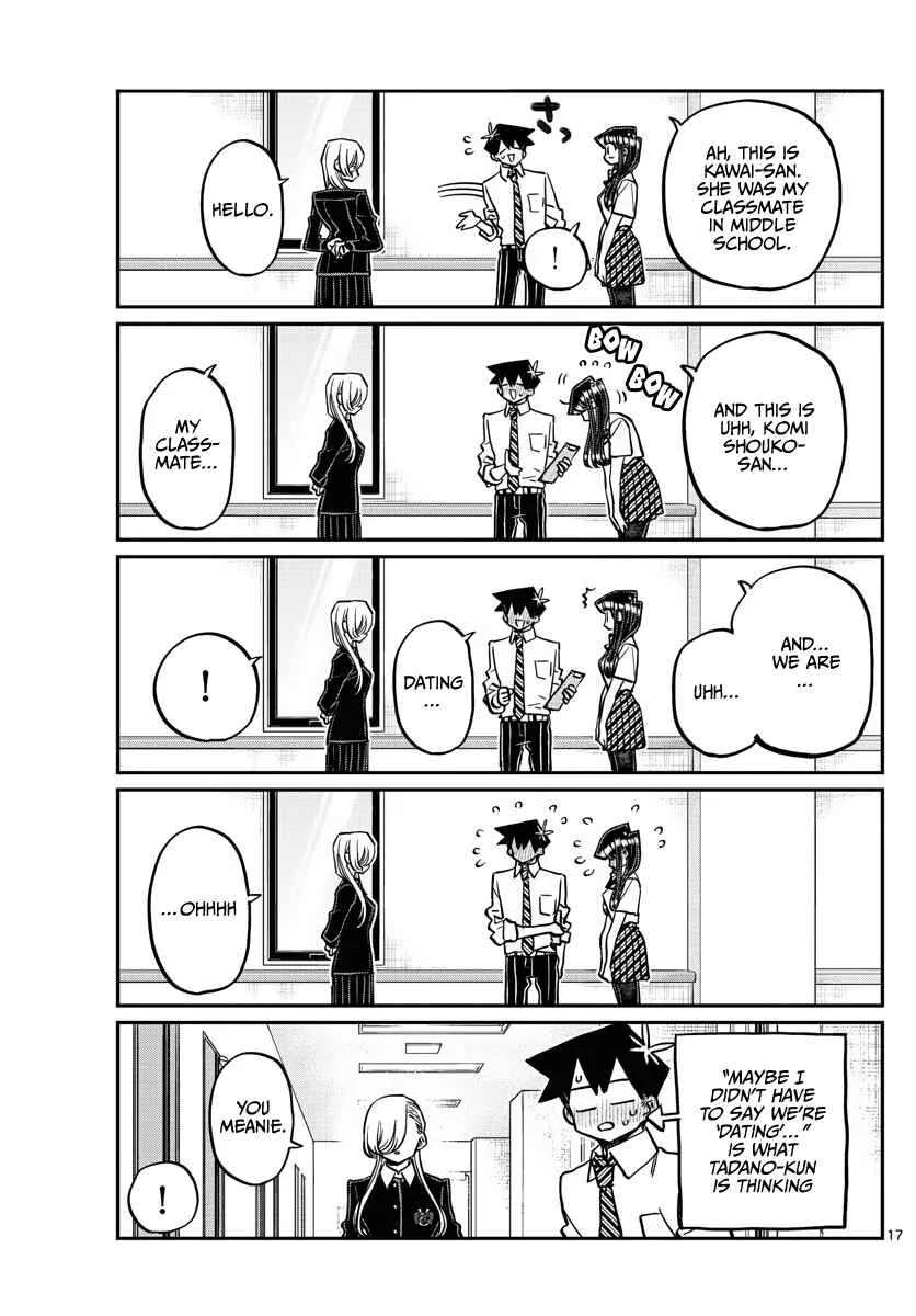 Komi-san wa Komyushou desu Chapter 377 page 17