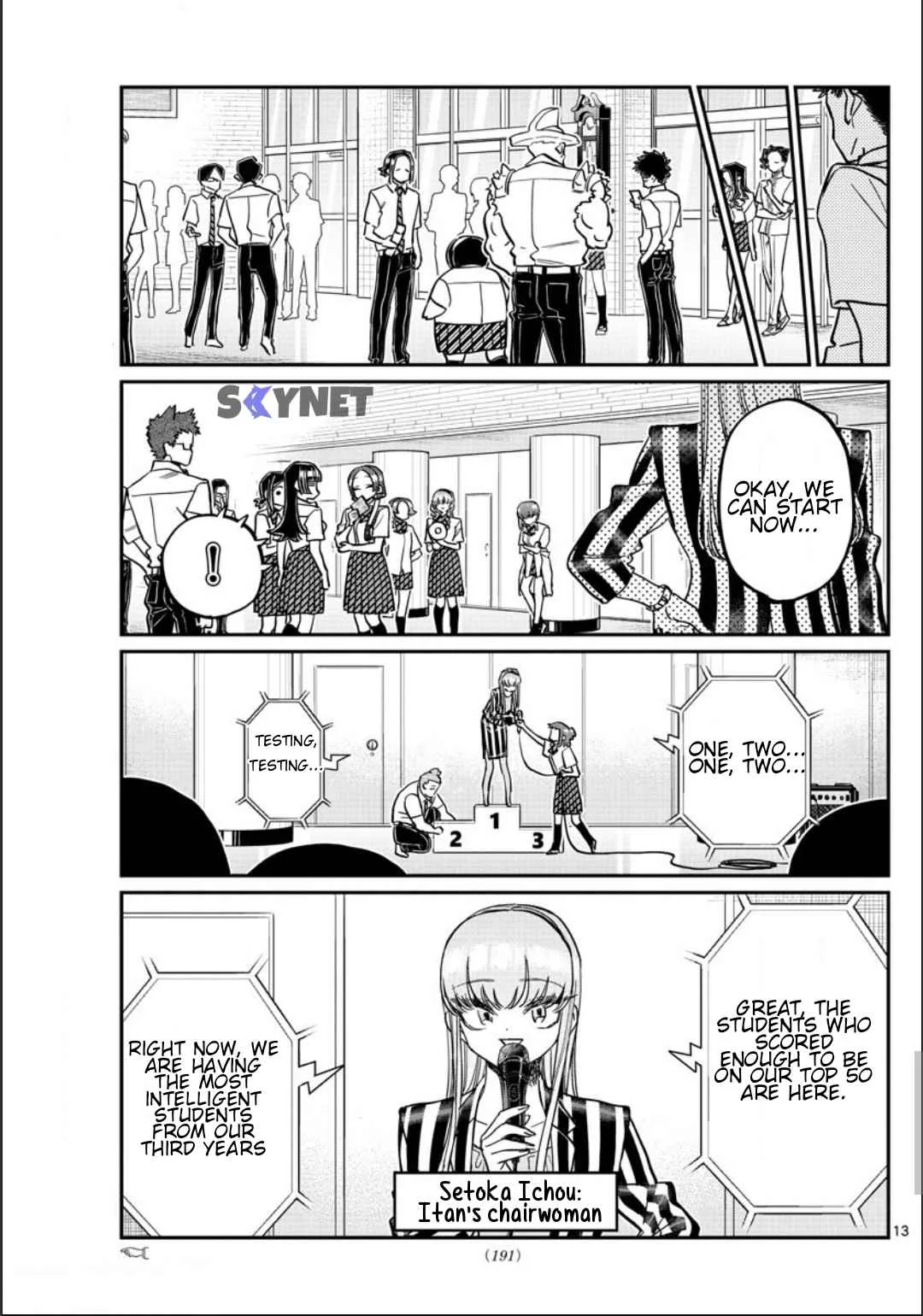 Komi-san wa Komyushou desu Chapter 376 page 5