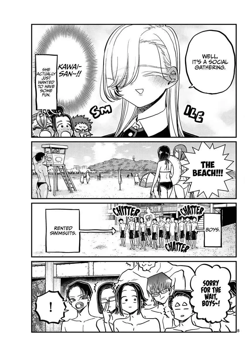 Komi-san wa Komyushou desu Chapter 380 page 8