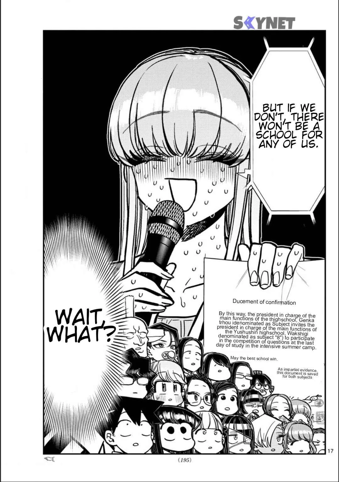Komi-san wa Komyushou desu Chapter 376 page 9
