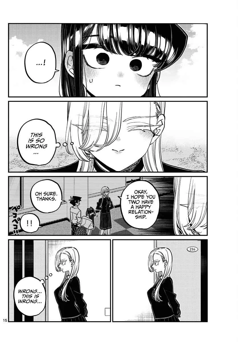 Komi-san wa Komyushou desu Chapter 380 page 15