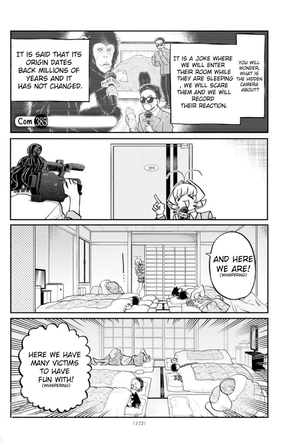 Komi-san wa Komyushou desu Chapter 385 page 2
