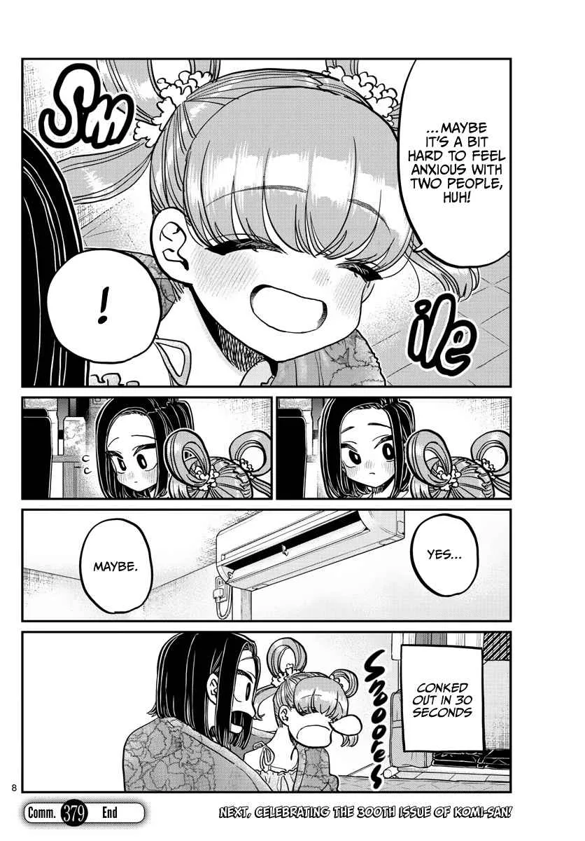 Komi-san wa Komyushou desu Chapter 379 page 8