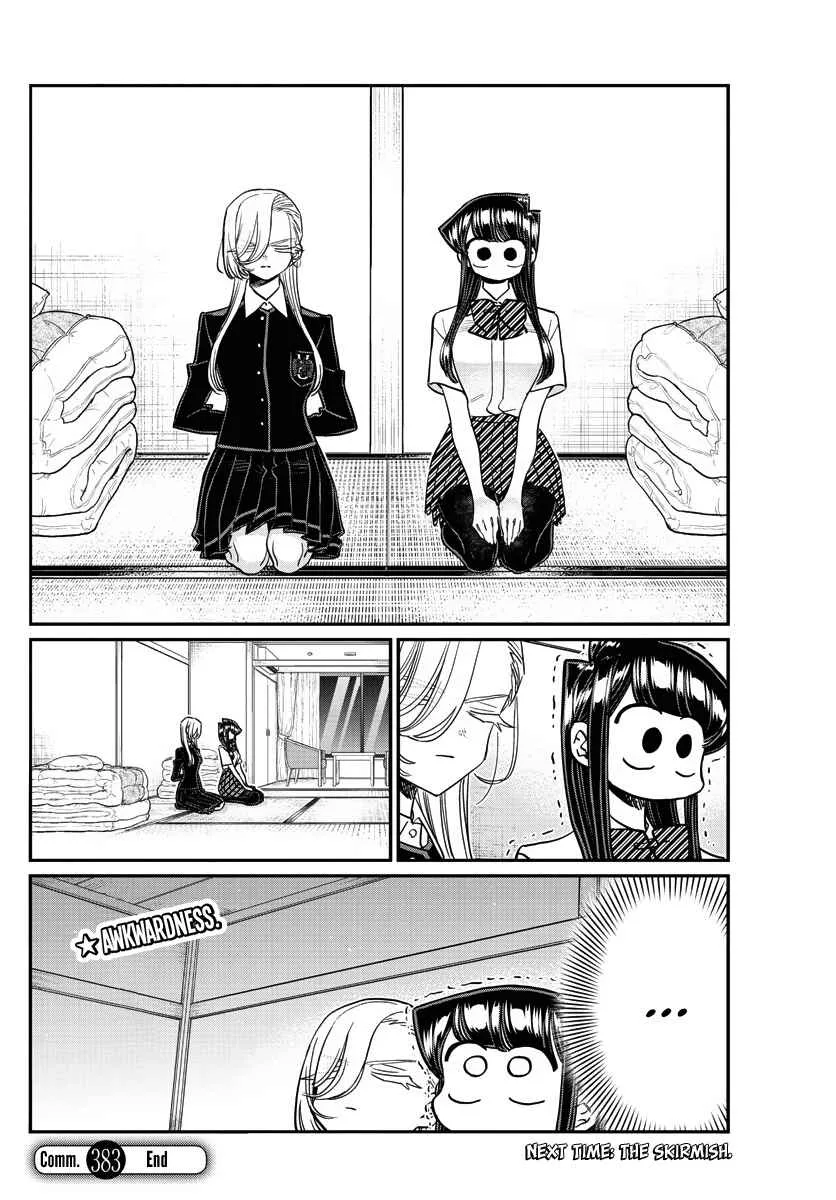 Komi-san wa Komyushou desu Chapter 383 page 18