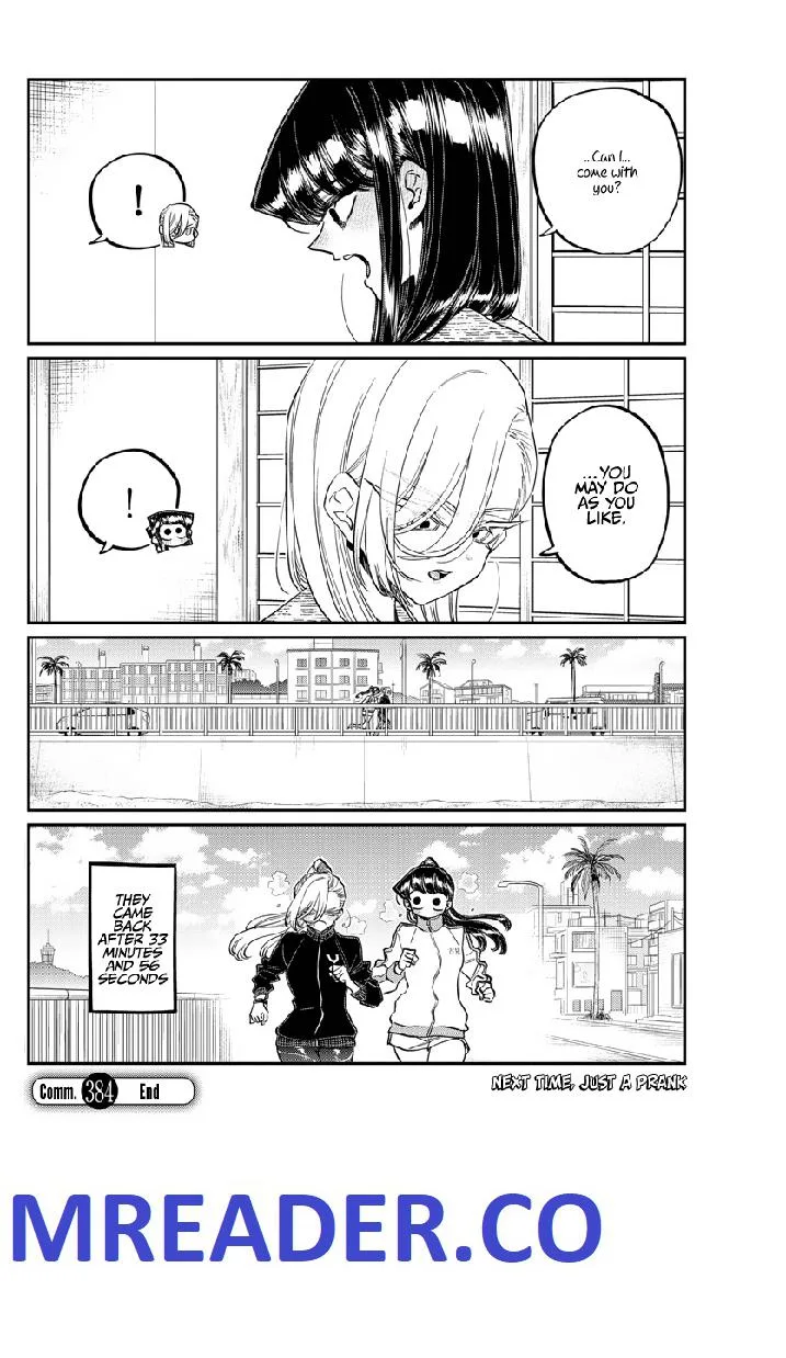 Komi-san wa Komyushou desu Chapter 384 page 18