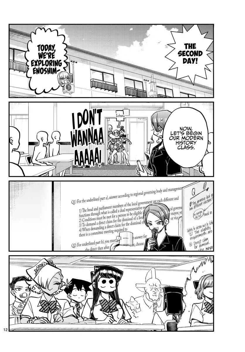 Komi-san wa Komyushou desu Chapter 382 page 12
