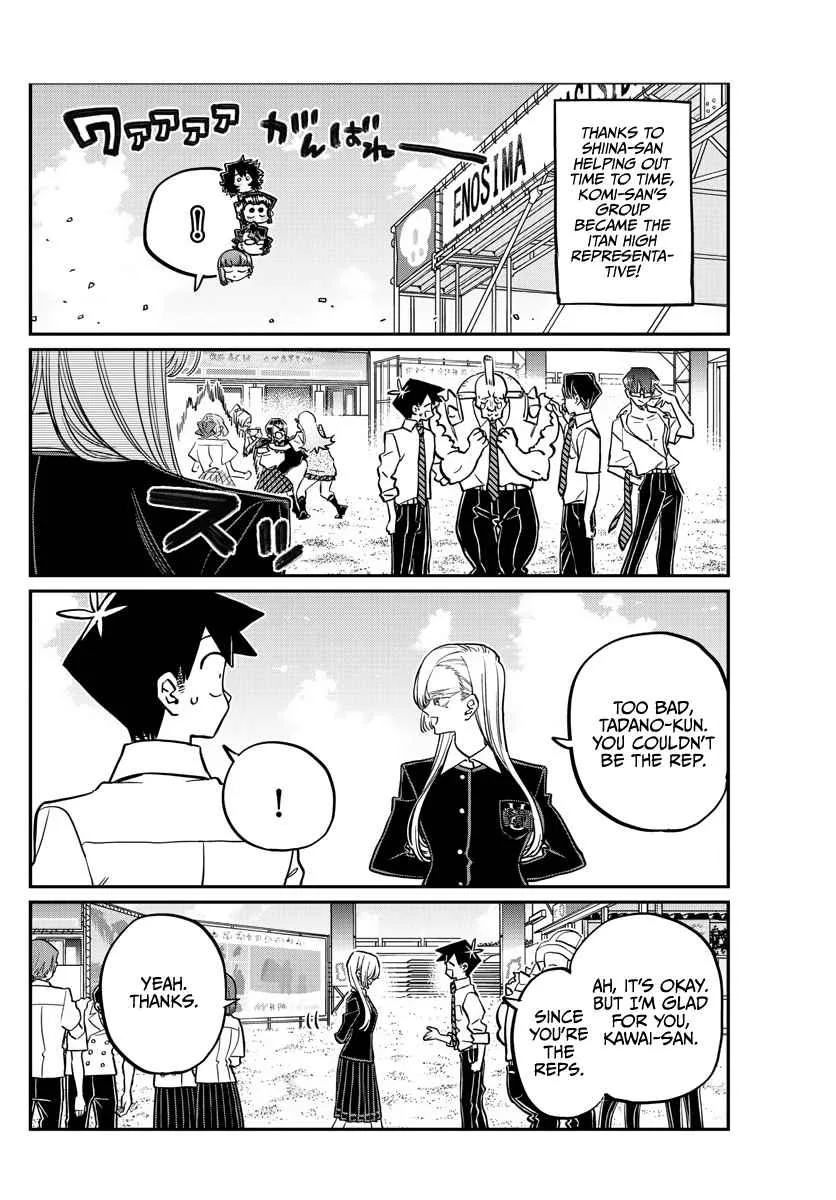 Komi-san wa Komyushou desu Chapter 386 page 10