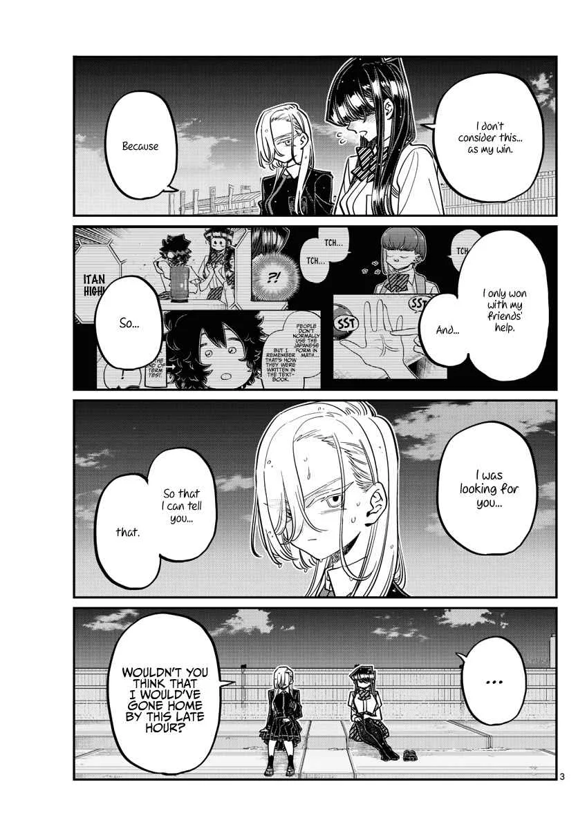 Komi-san wa Komyushou desu Chapter 389 page 3