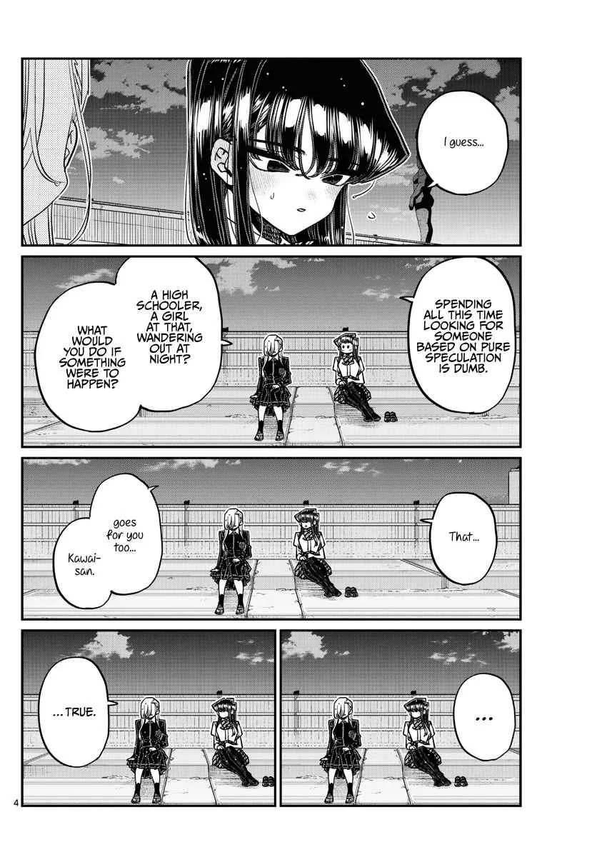 Komi-san wa Komyushou desu Chapter 389 page 4