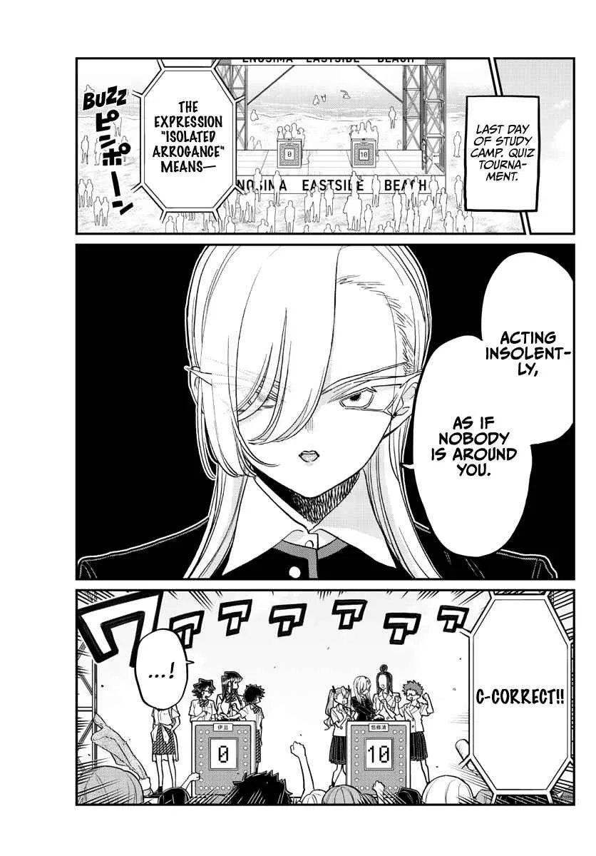 Komi-san wa Komyushou desu Chapter 387 page 3