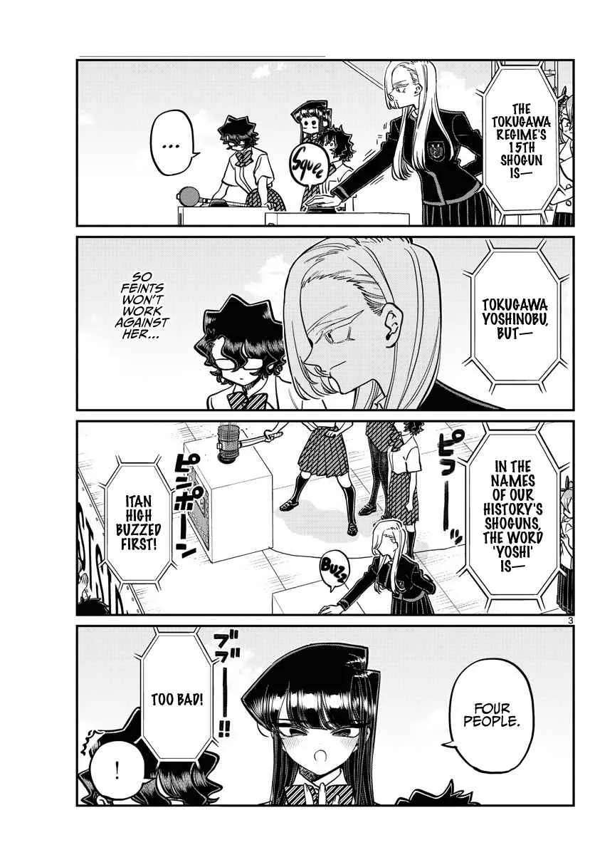 Komi-san wa Komyushou desu Chapter 388 page 3