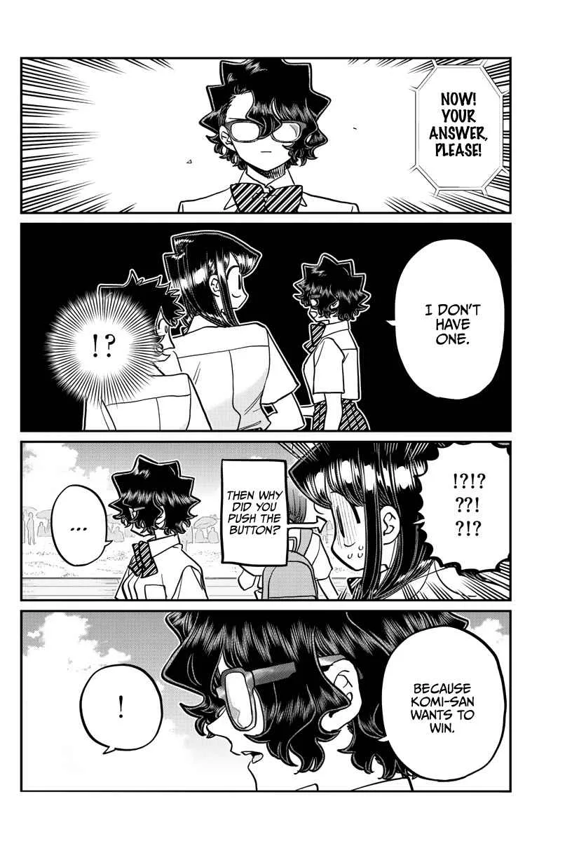 Komi-san wa Komyushou desu Chapter 387 page 12