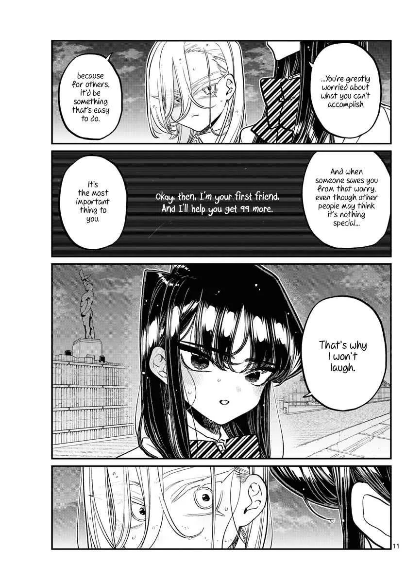 Komi-san wa Komyushou desu Chapter 389 page 11