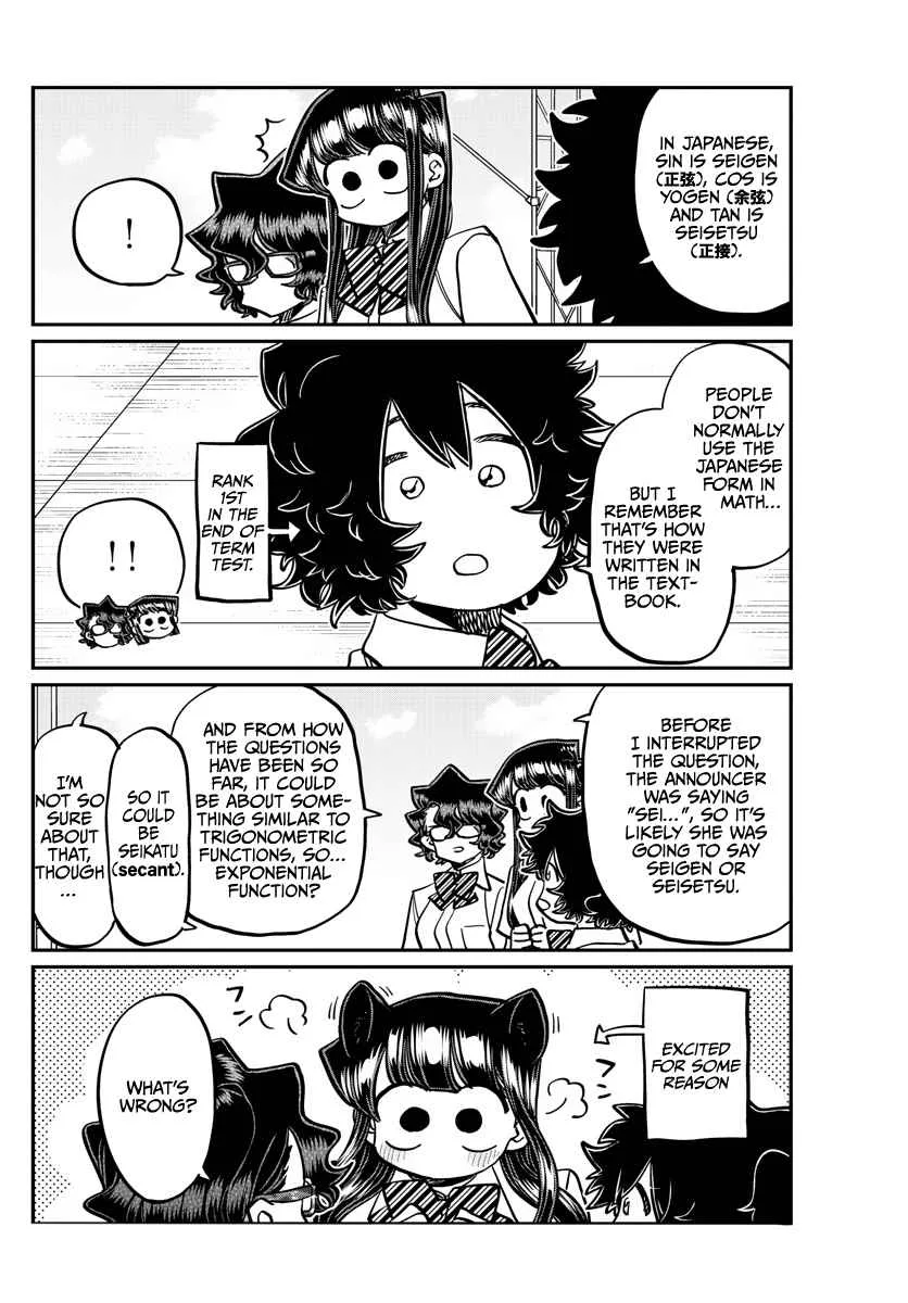 Komi-san wa Komyushou desu Chapter 387 page 14