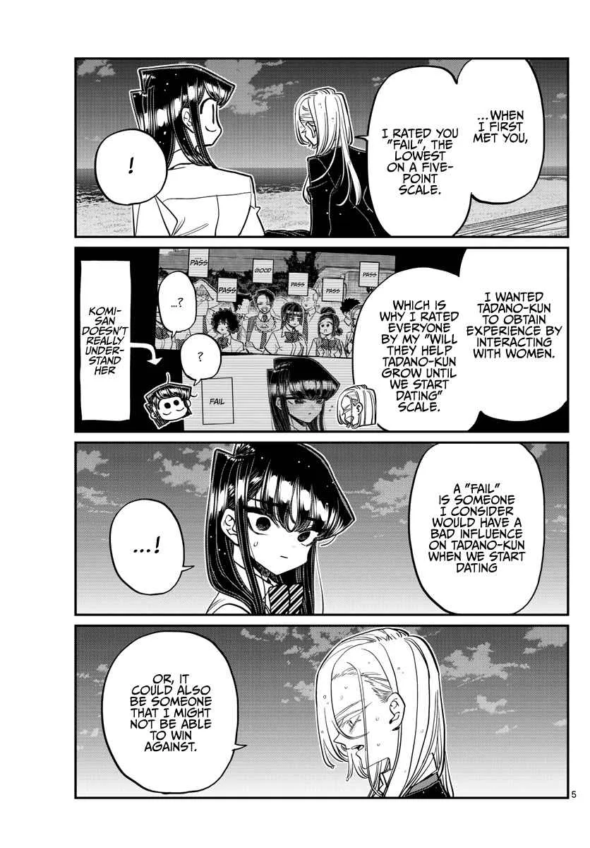 Komi-san wa Komyushou desu Chapter 389 page 5