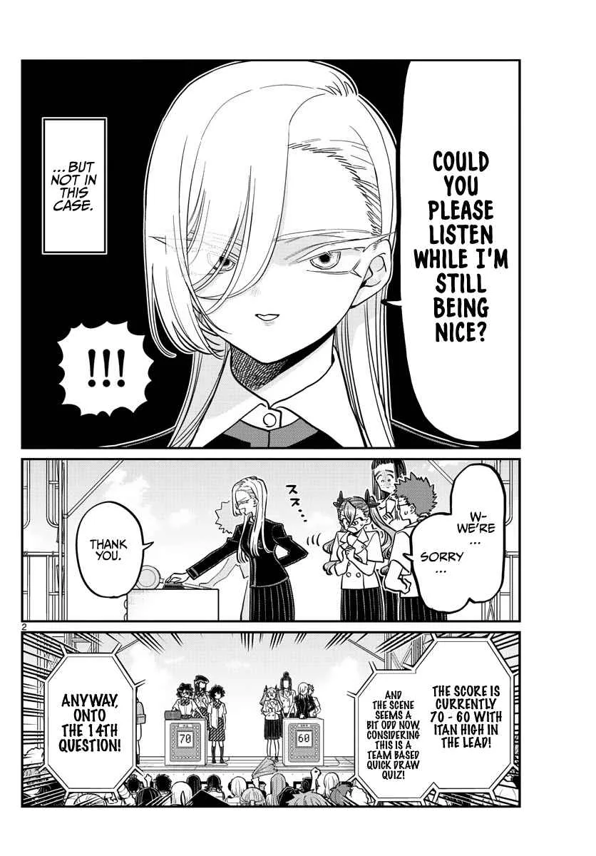 Komi-san wa Komyushou desu Chapter 388 page 2