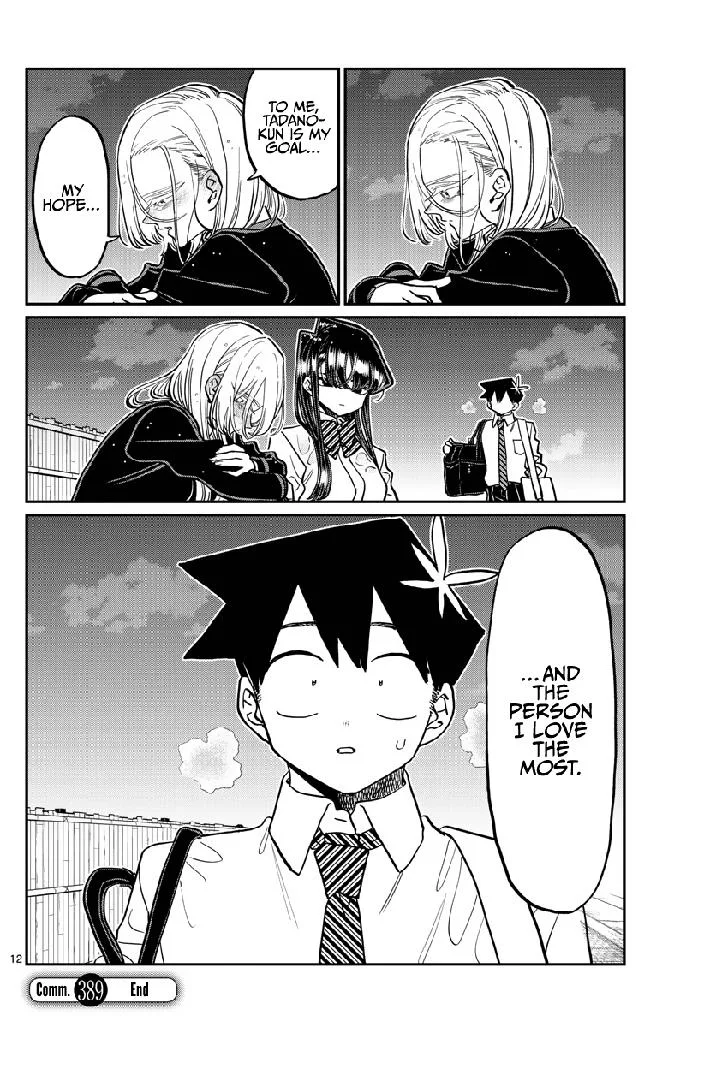 Komi-san wa Komyushou desu Chapter 389 page 12