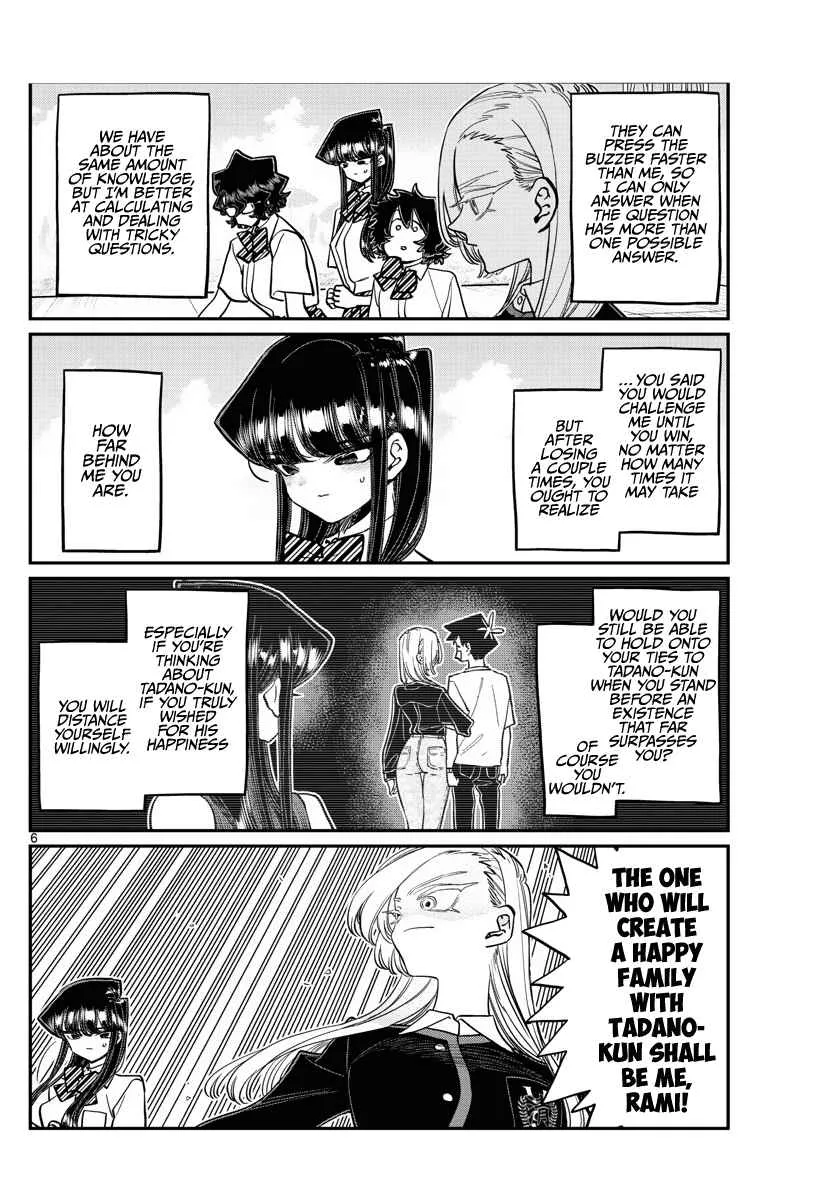 Komi-san wa Komyushou desu Chapter 388 page 6