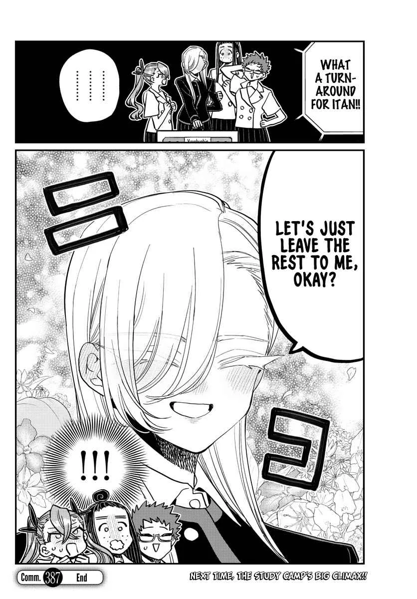 Komi-san wa Komyushou desu Chapter 387 page 18