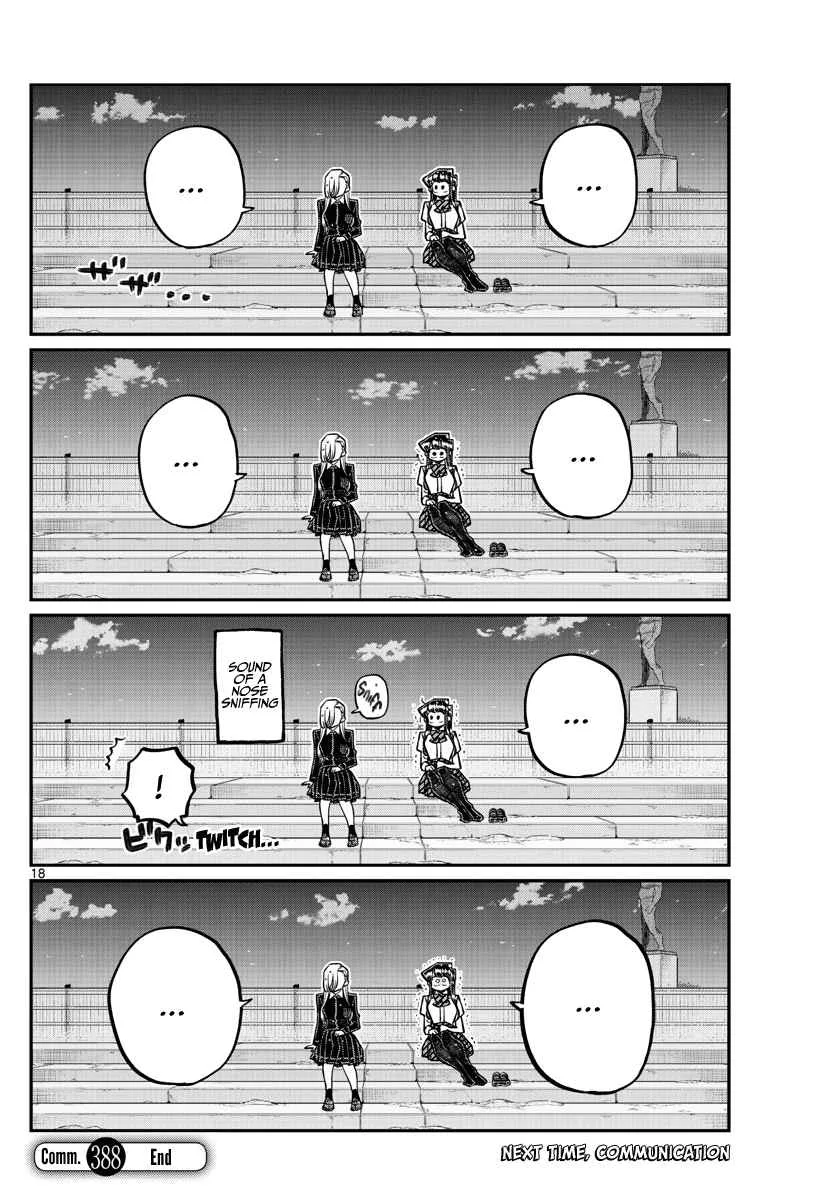 Komi-san wa Komyushou desu Chapter 388 page 18
