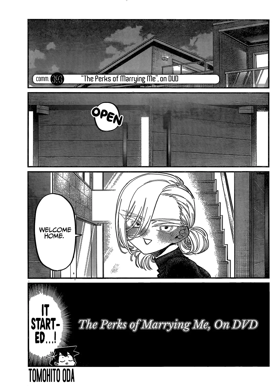 Komi-san wa Komyushou desu Chapter 393 page 1