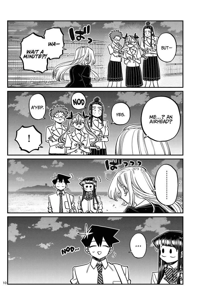 Komi-san wa Komyushou desu Chapter 391 page 10