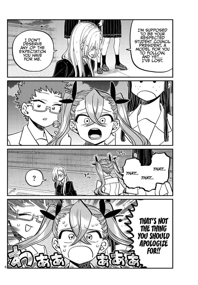 Komi-san wa Komyushou desu Chapter 391 page 6
