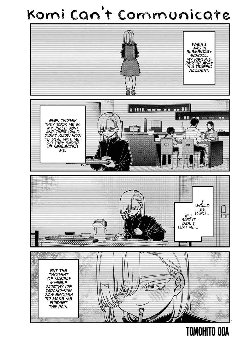Komi-san wa Komyushou desu Chapter 391 page 1