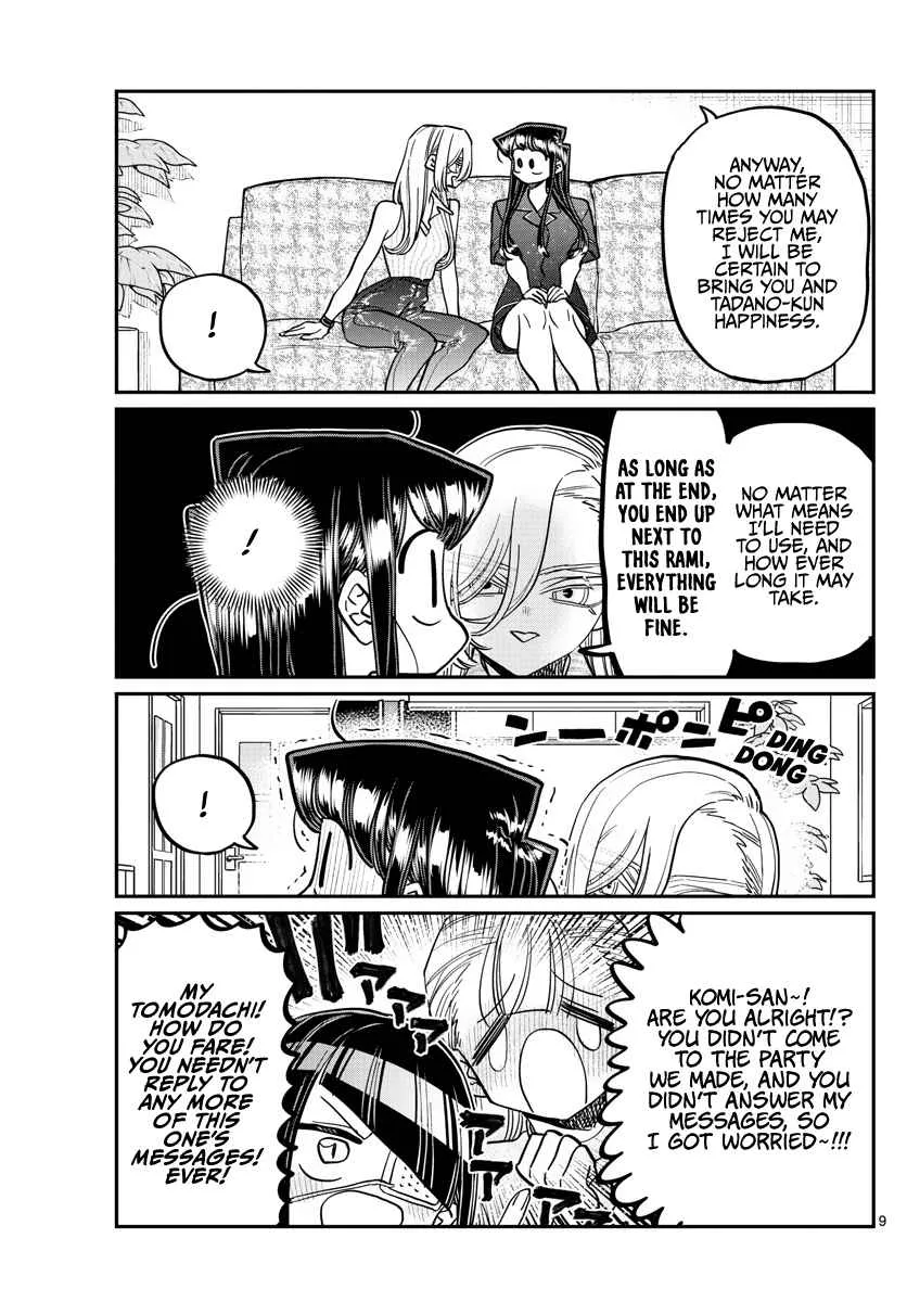 Komi-san wa Komyushou desu Chapter 392 page 9