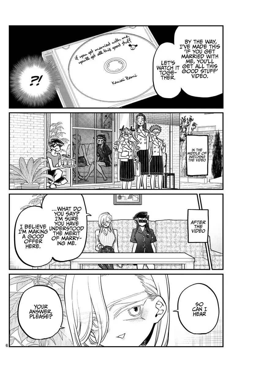 Komi-san wa Komyushou desu Chapter 392 page 6