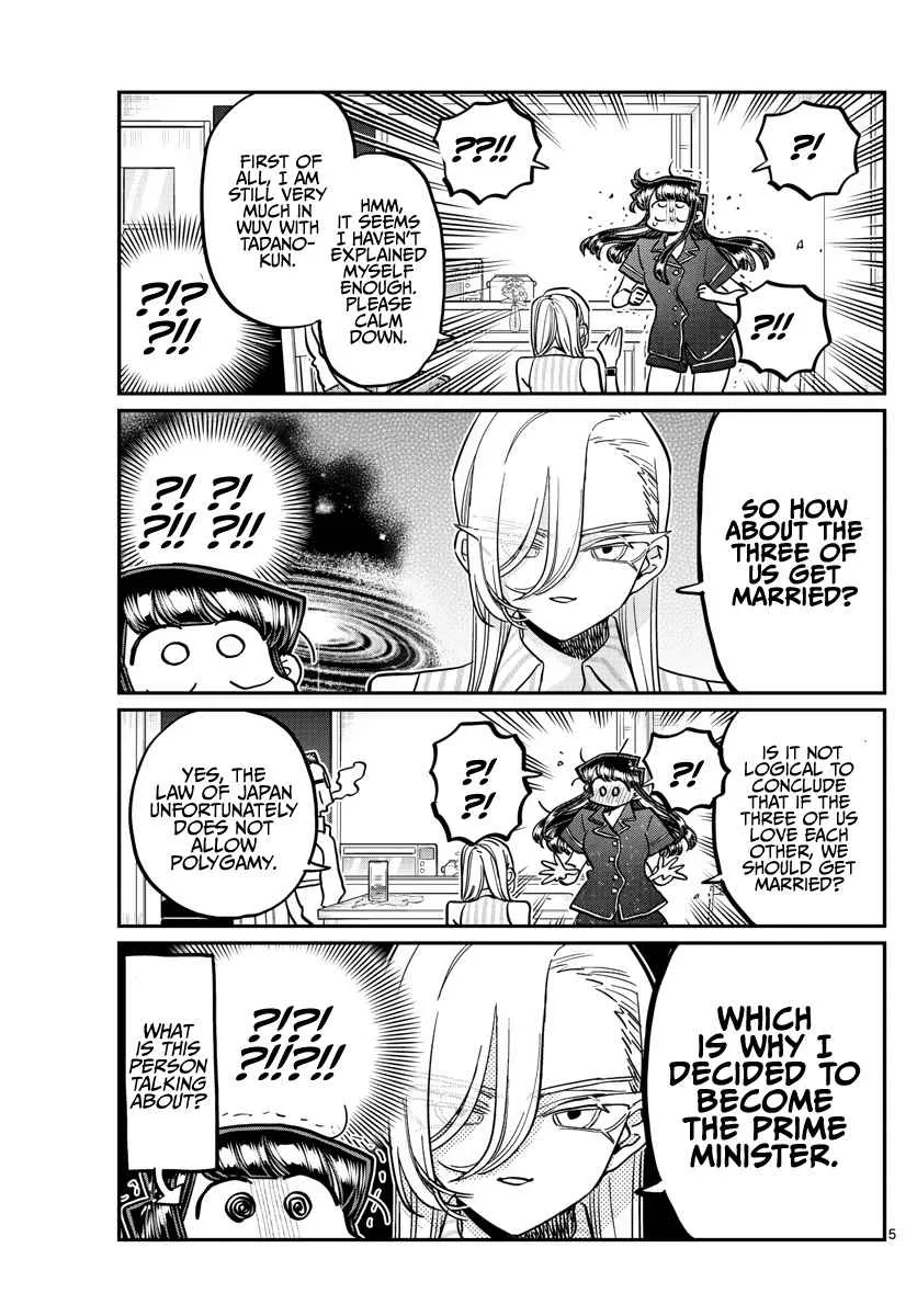 Komi-san wa Komyushou desu Chapter 392 page 5