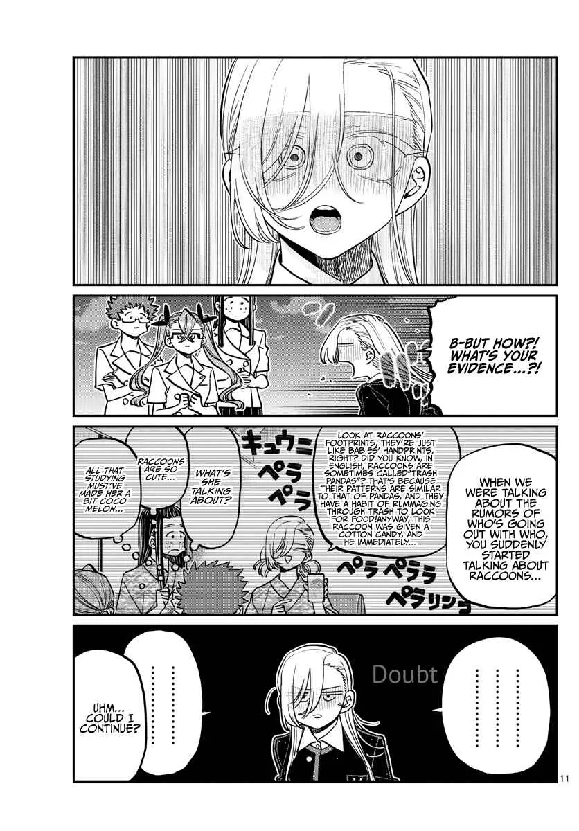 Komi-san wa Komyushou desu Chapter 391 page 11