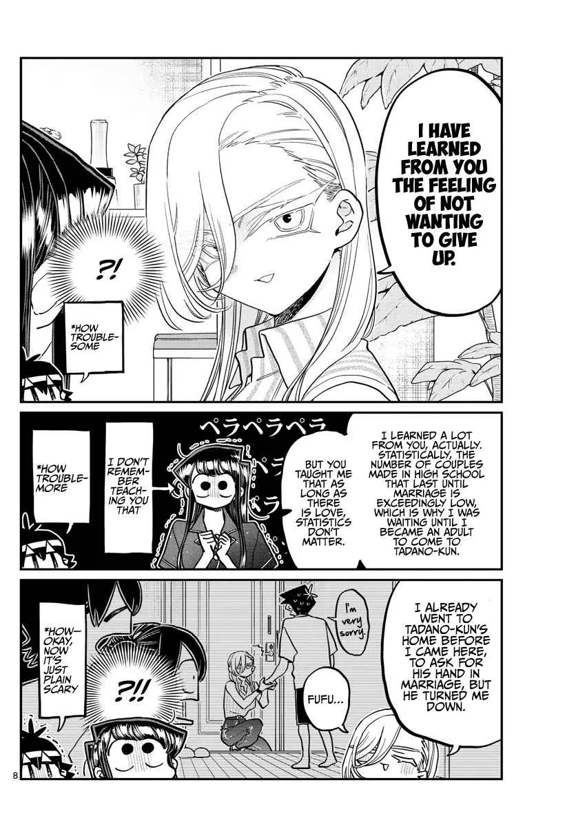 Komi-san wa Komyushou desu Chapter 392 page 8