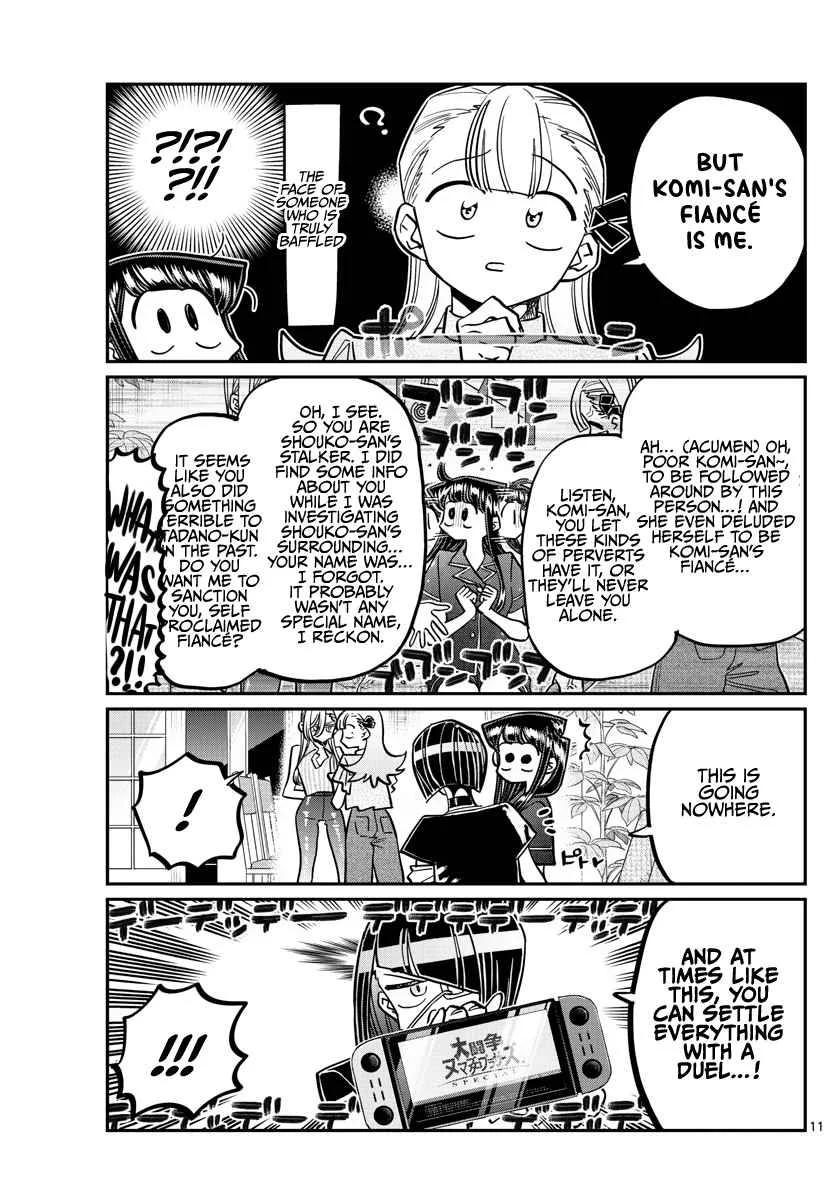 Komi-san wa Komyushou desu Chapter 392 page 11