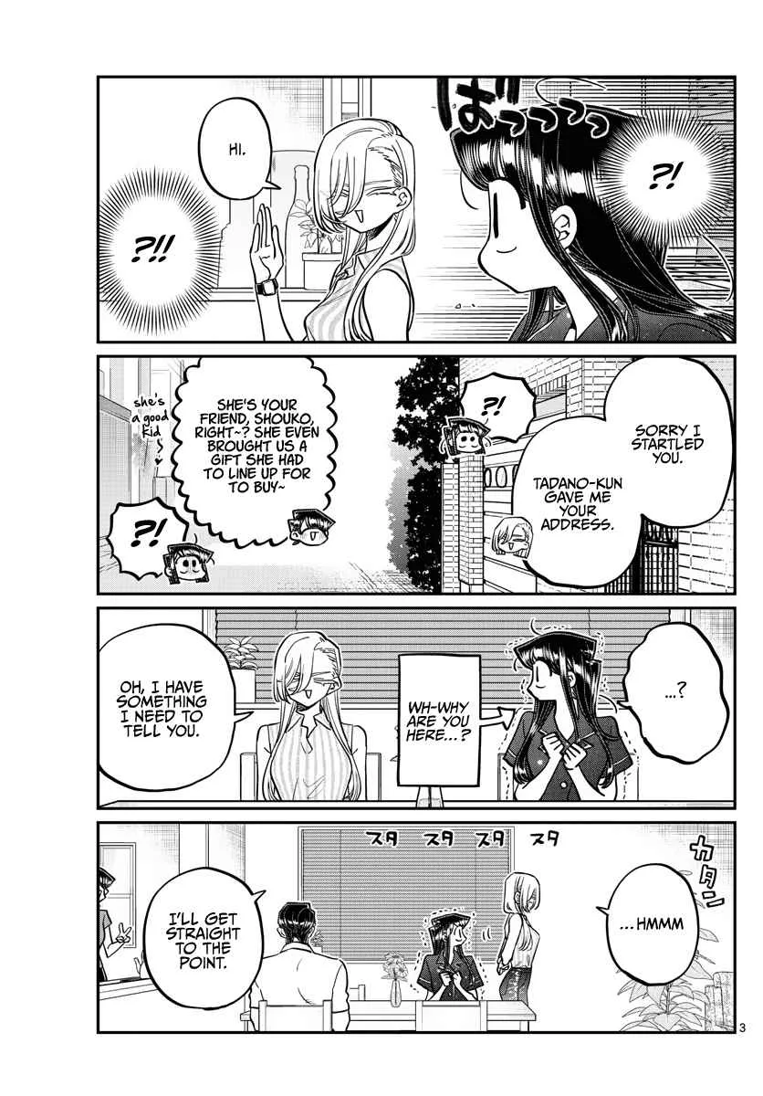 Komi-san wa Komyushou desu Chapter 392 page 3