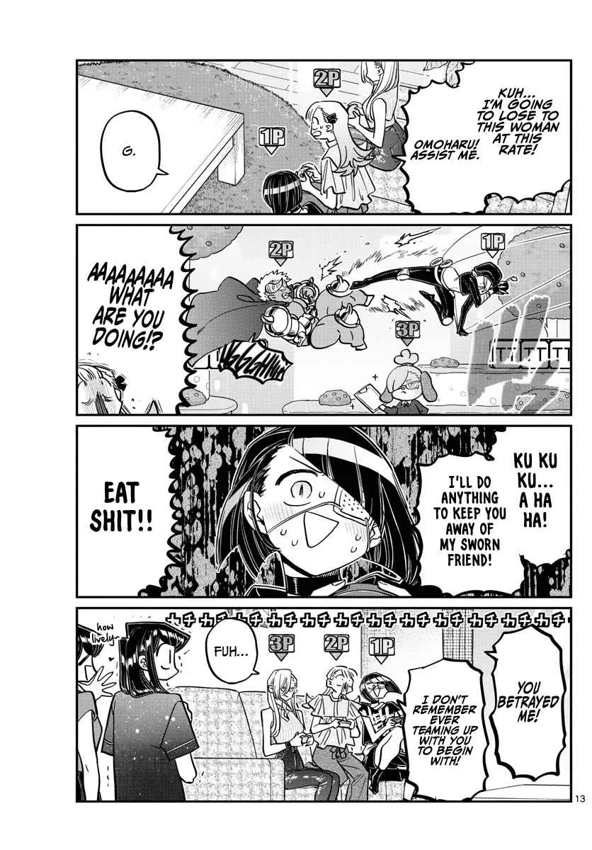Komi-san wa Komyushou desu Chapter 392 page 13