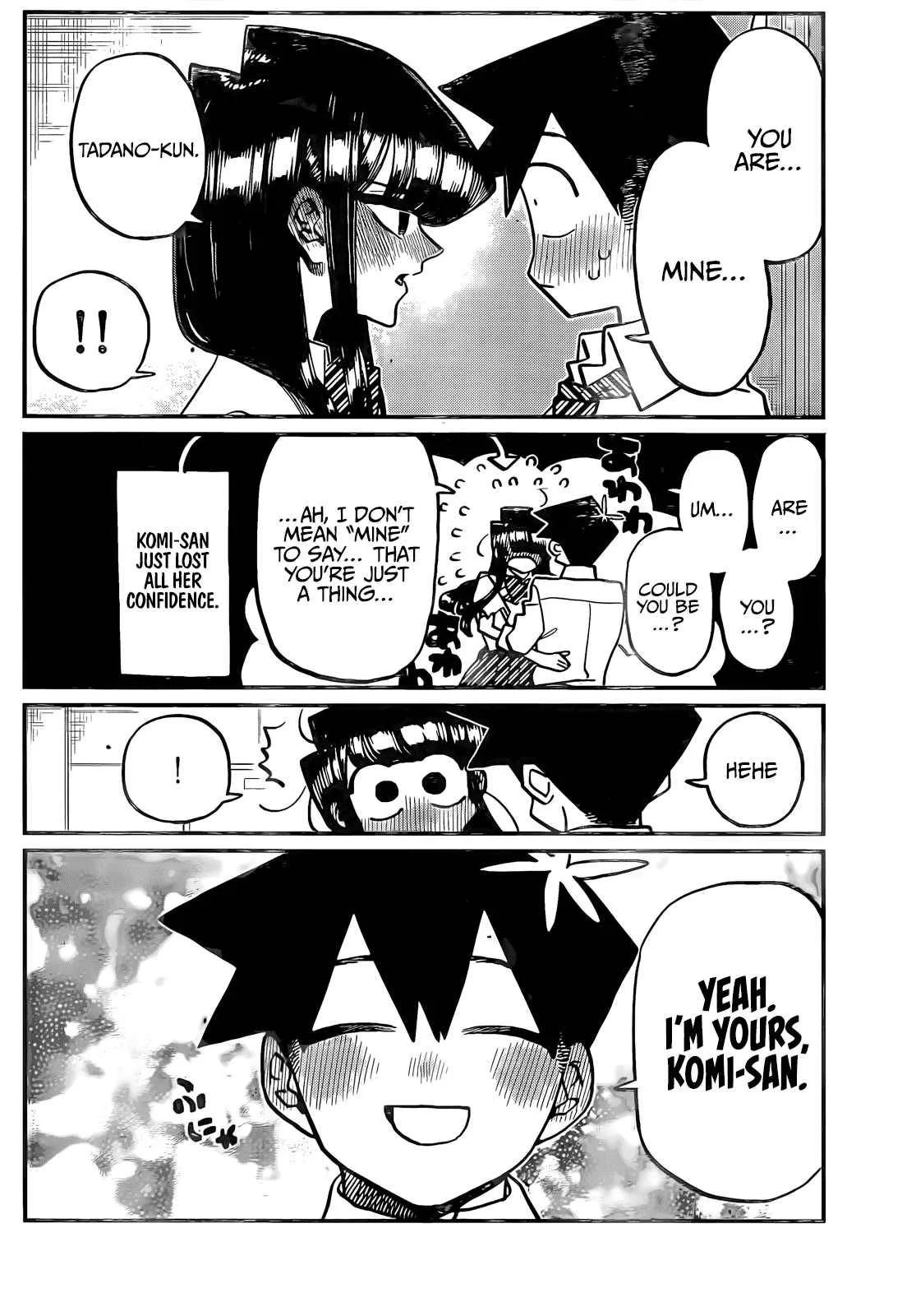 Komi-san wa Komyushou desu Chapter 395 page 11
