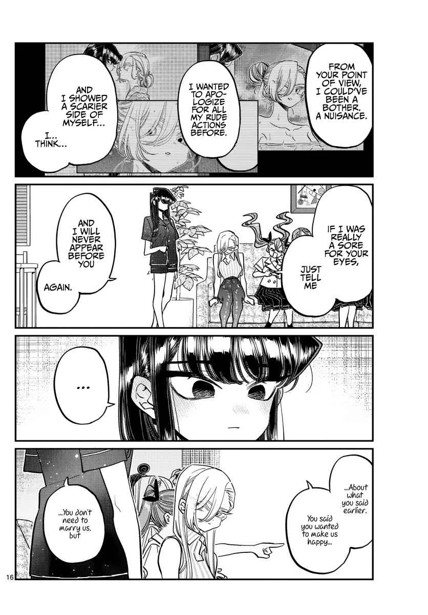 Komi-san wa Komyushou desu Chapter 392 page 16