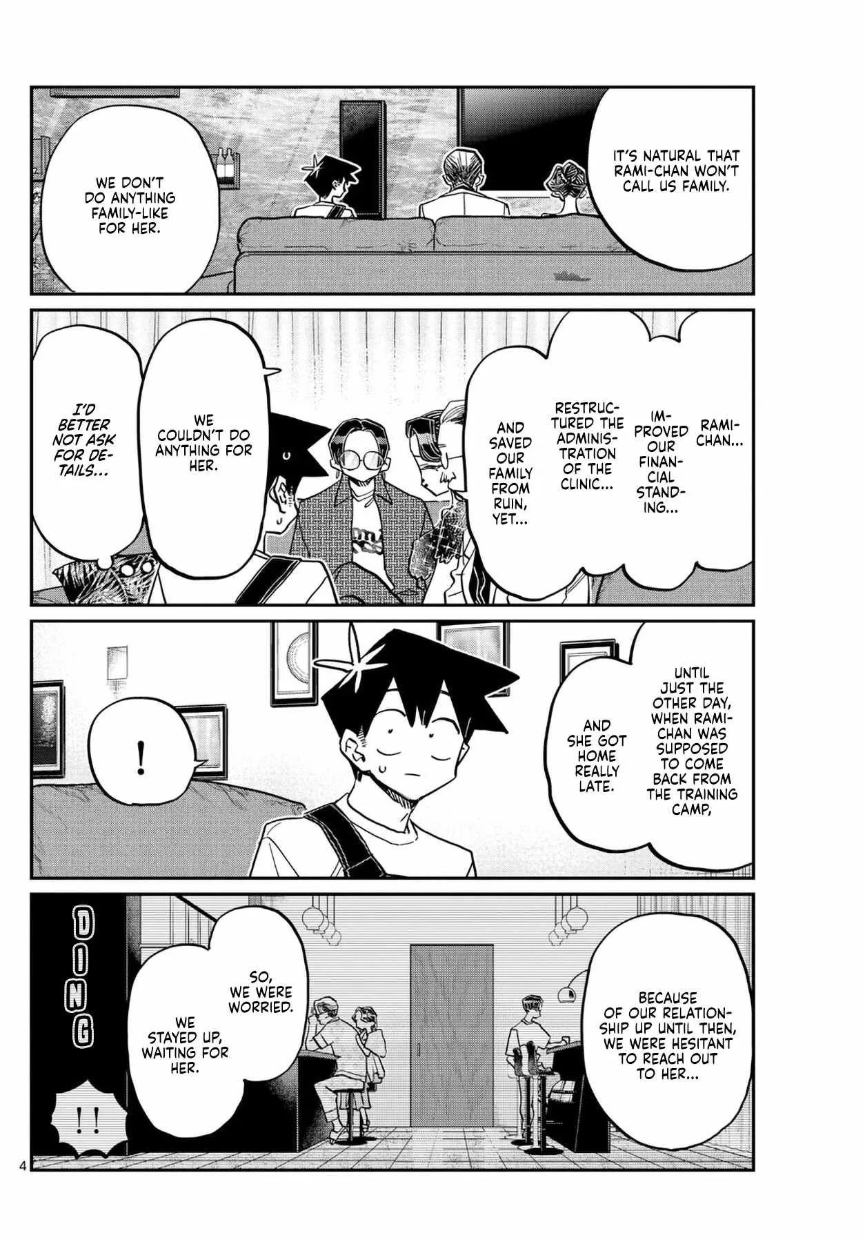 Komi-san wa Komyushou desu Chapter 401 page 4