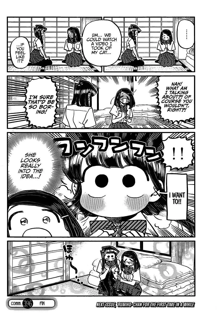 Komi-san wa Komyushou desu Chapter 396 page 8