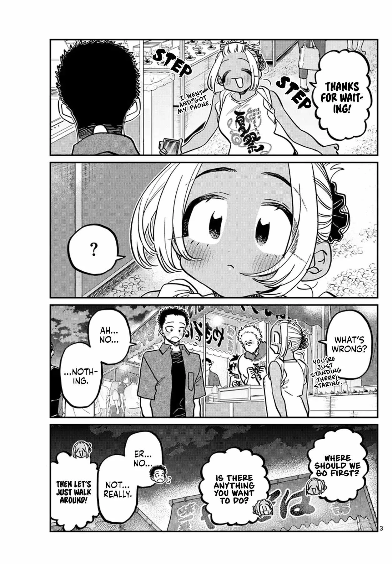 Komi-san wa Komyushou desu Chapter 398 page 3