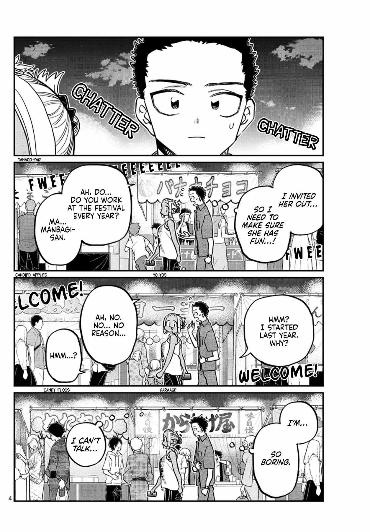 Komi-san wa Komyushou desu Chapter 398 page 4