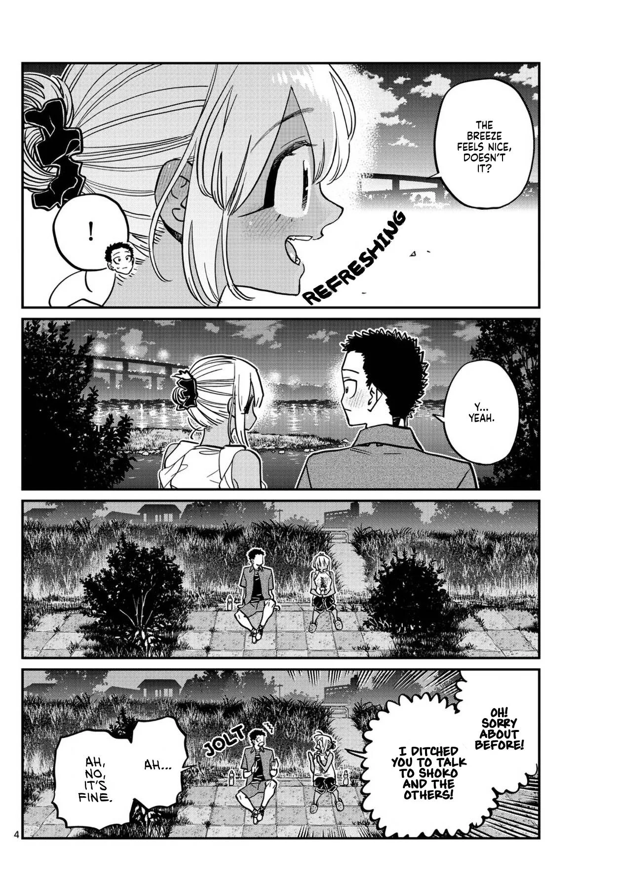 Komi-san wa Komyushou desu Chapter 399 page 4