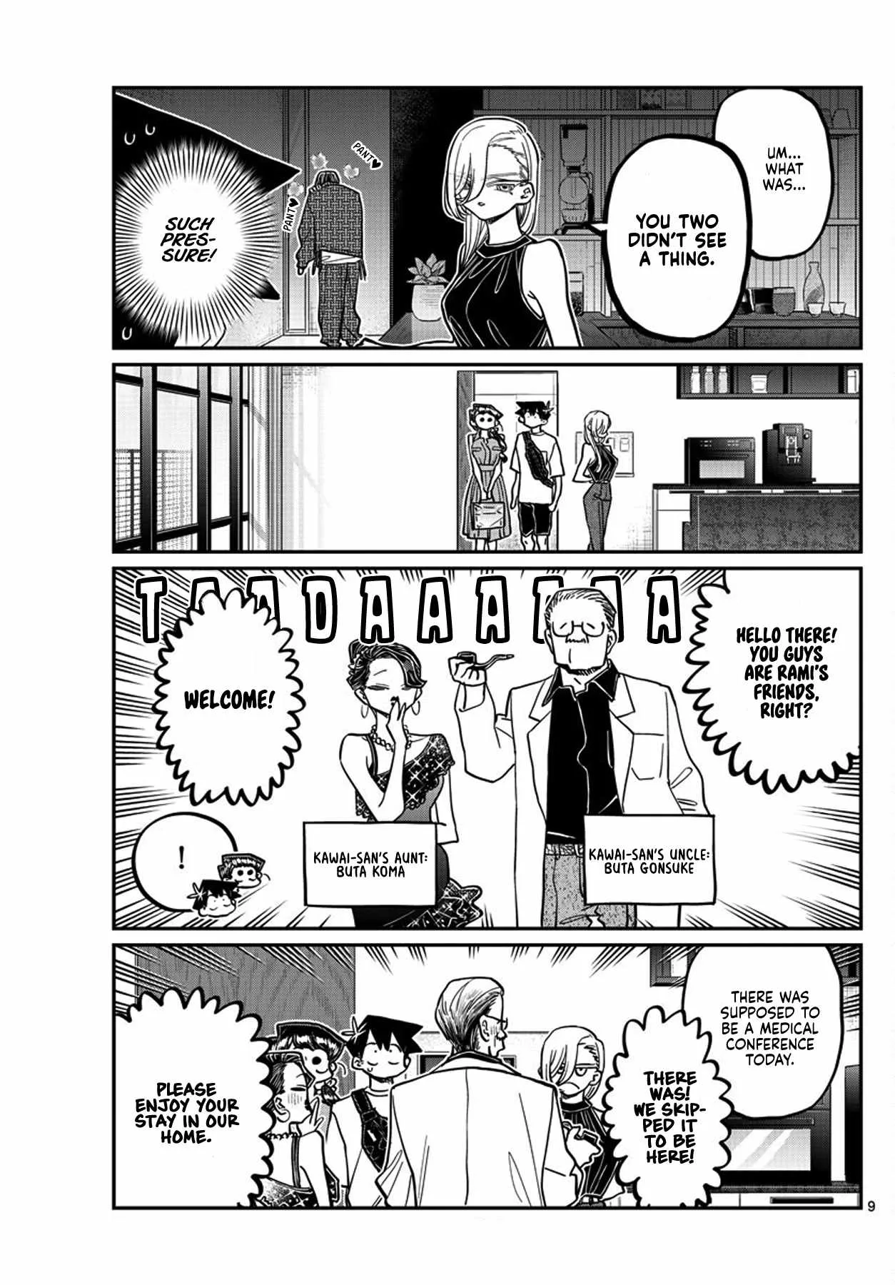 Komi-san wa Komyushou desu Chapter 400 page 9
