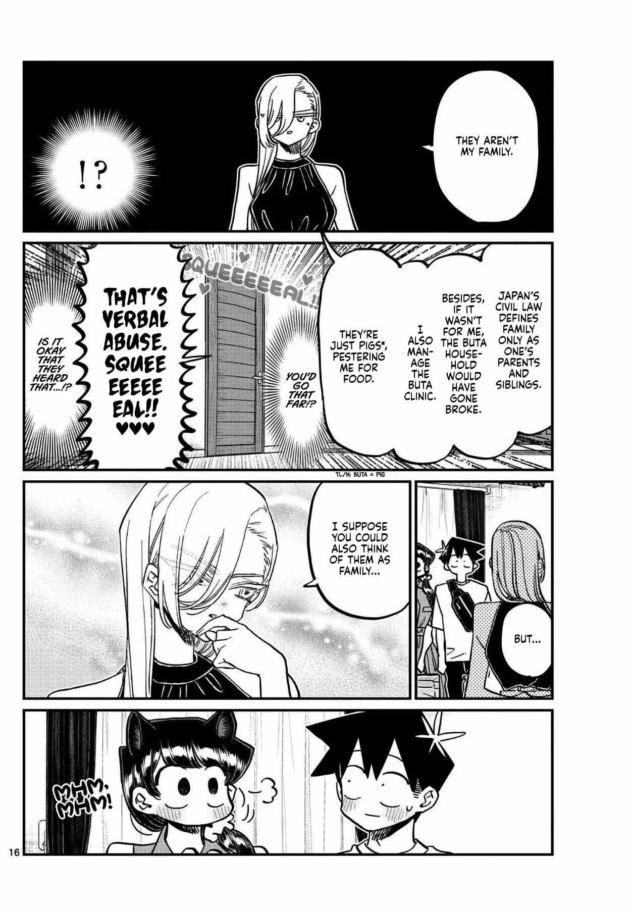 Komi-san wa Komyushou desu Chapter 400 page 16