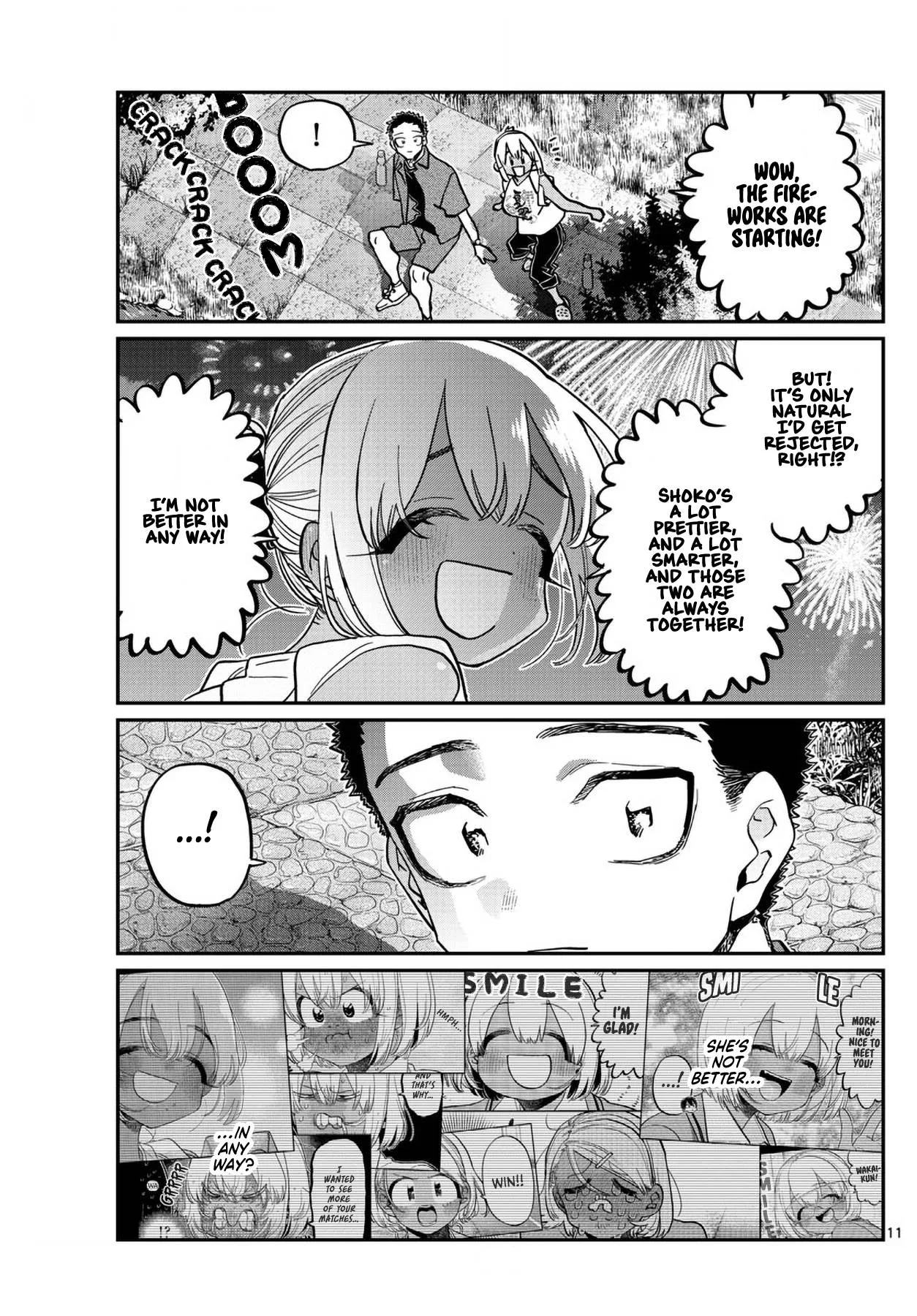 Komi-san wa Komyushou desu Chapter 399 page 11
