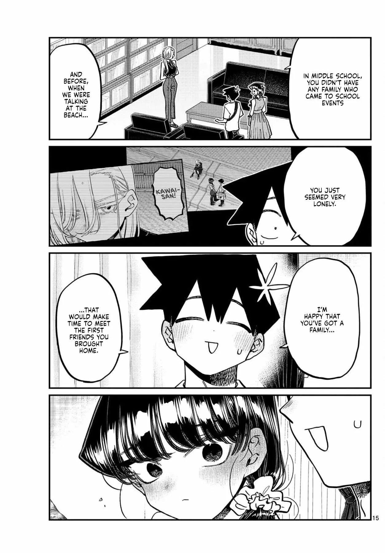 Komi-san wa Komyushou desu Chapter 400 page 15