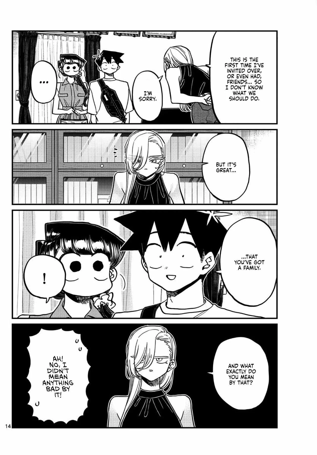 Komi-san wa Komyushou desu Chapter 400 page 14
